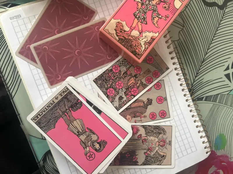 Tarot para principiantes rosa - 2