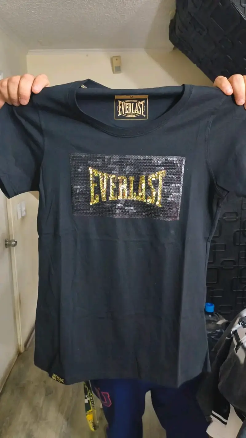Polera Everlast Negra - 1