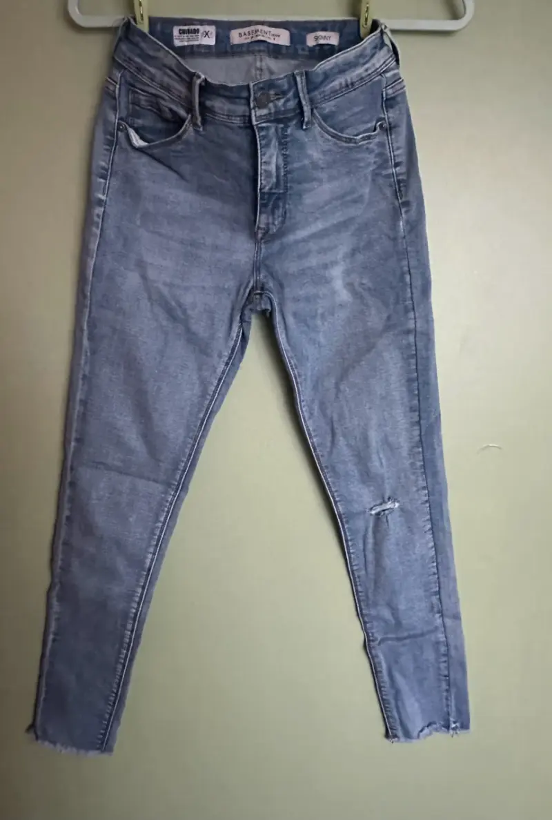 Jeans azul desgastados - 1