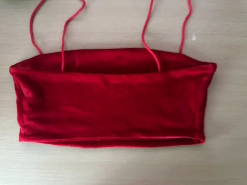 Top rojo de tirantes - 2