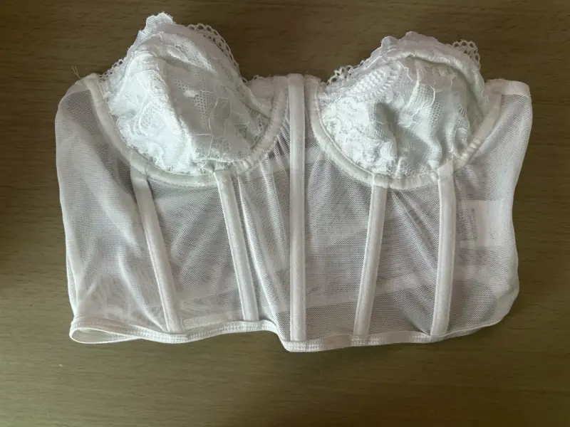 Corset blanco encaje - 2