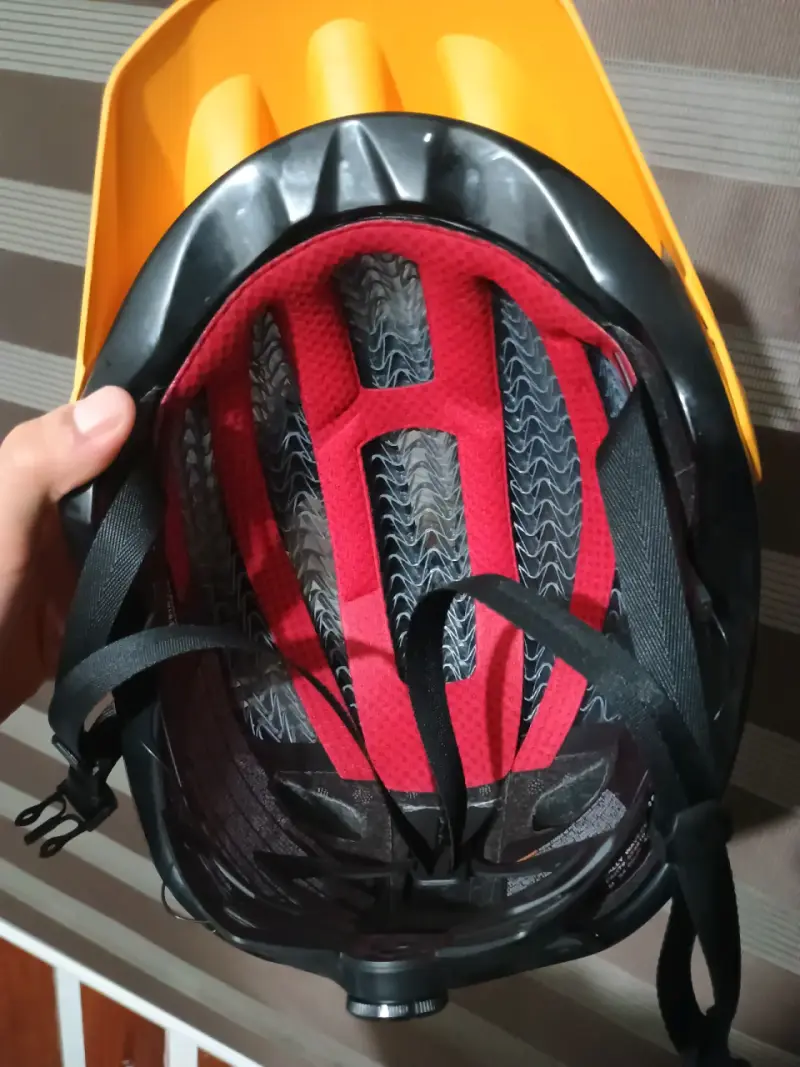 Casco amarillo Bontrager rally wavecel - 6