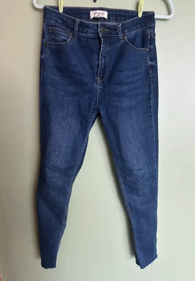 Jeans azul clásico para mujer - 1