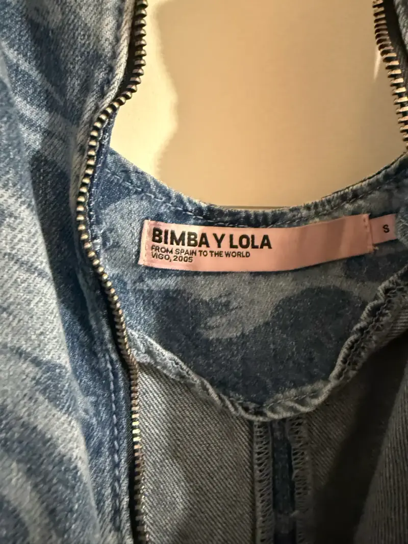 Vestido de mezclilla con cierre - 3