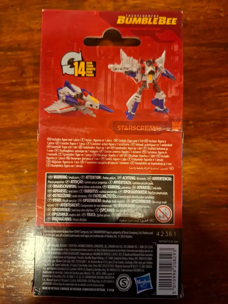 Figura Transformers Starscream - 2