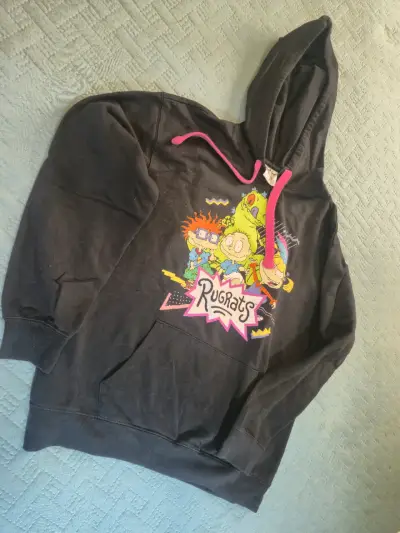 Polerón Rugrats negro talla M - miniatura 2