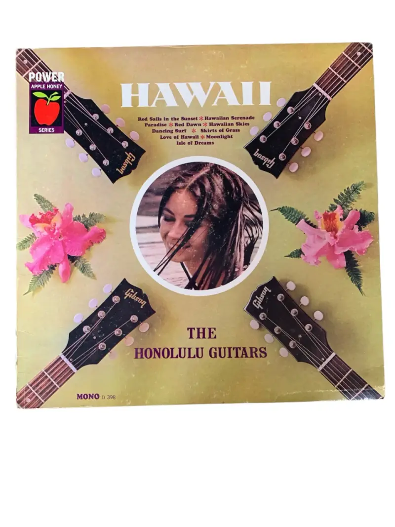 Vinilo 'Hawaii' The Honolulu Guitars - 1