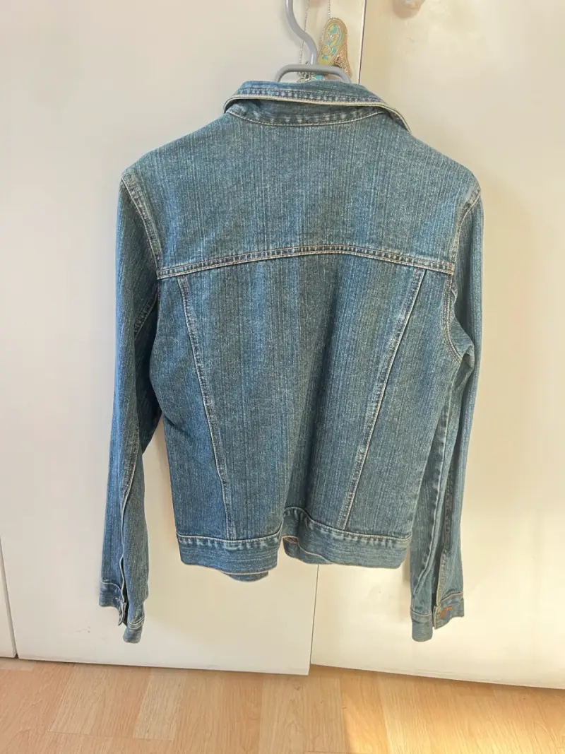 Chaqueta de mezclilla azul - 2