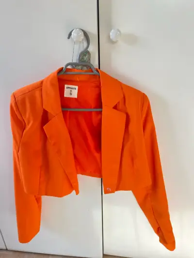 Blazer corto naranja talla S - miniatura 1