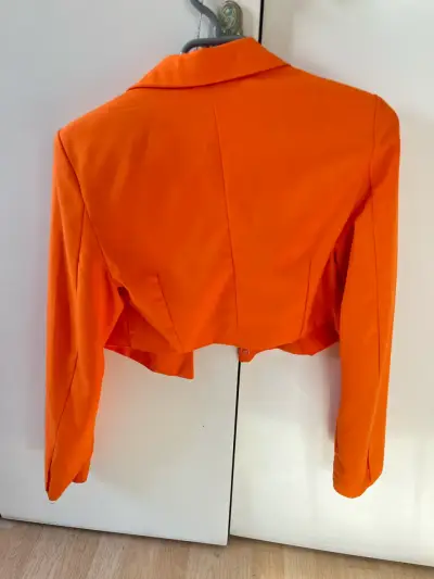 Blazer corto naranja talla S - miniatura 2