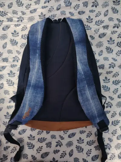Mochila de mezclilla azul - miniatura 2