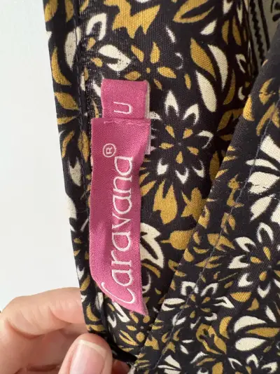 Vestido largo estampado floral - miniatura 3