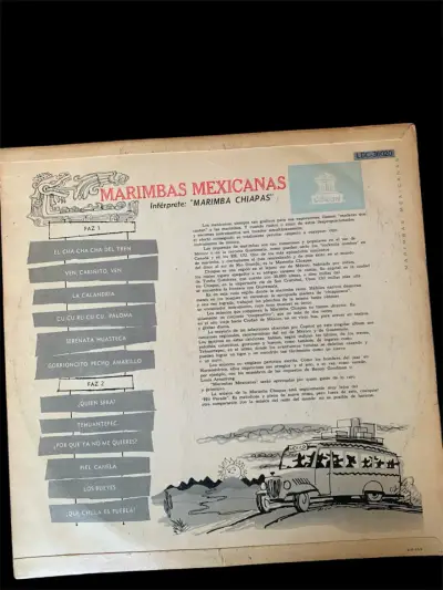Vinilo Marimbas Mexicanas - miniatura 2