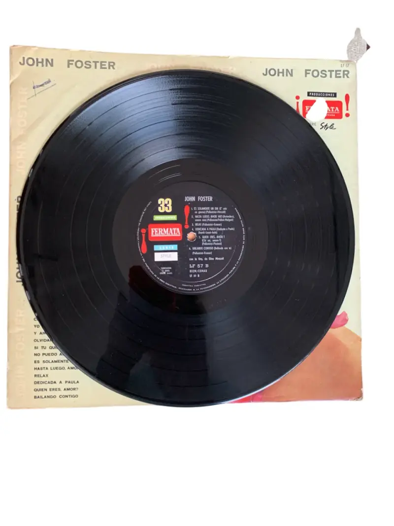 Disco vinilo John Foster - 3