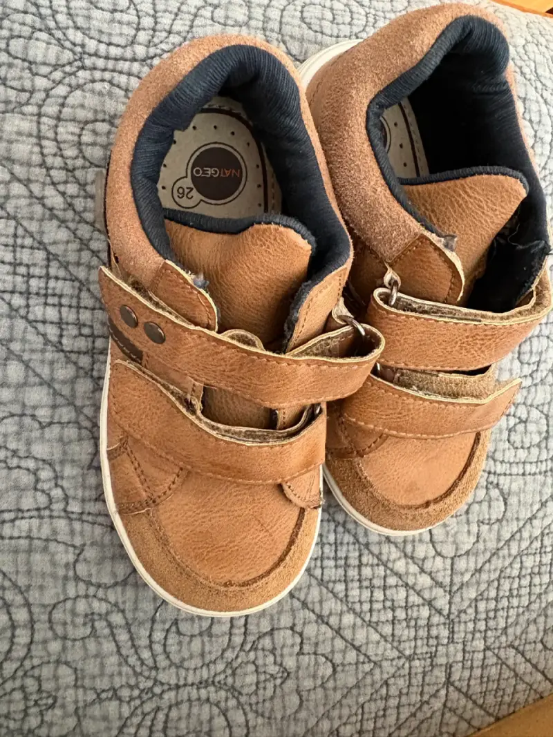 Zapatillas infantiles café Nat Geo - 2