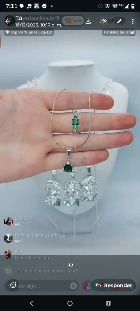 Colgantes de plata con cadenas - 2