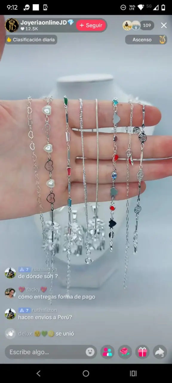 Colgantes de plata con cadenas - 3