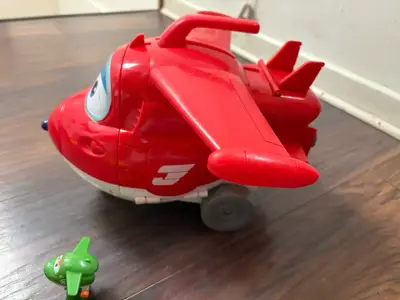 Set de juguetes de aviones Super Wings - miniatura 5