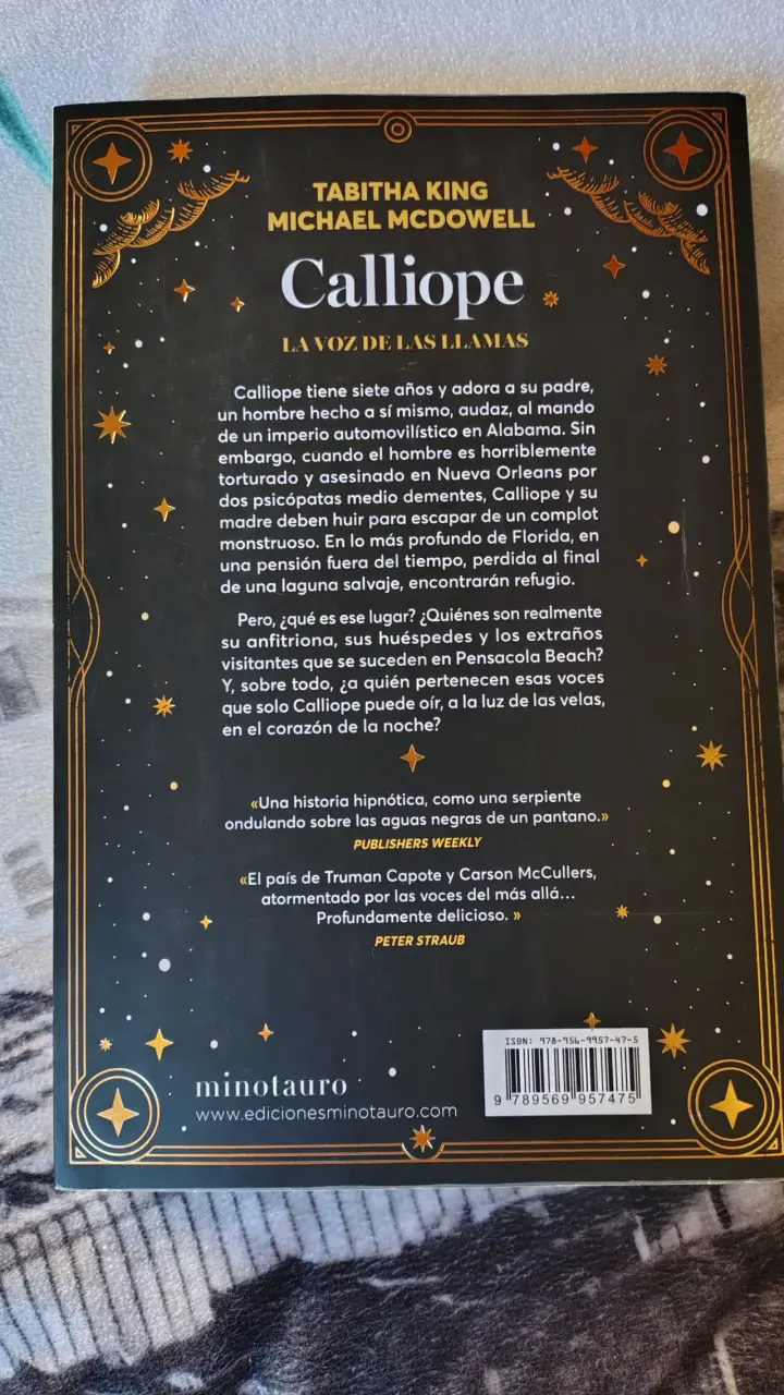 Libro Calliope de Michael Mcdowell y Tabitha King - 2