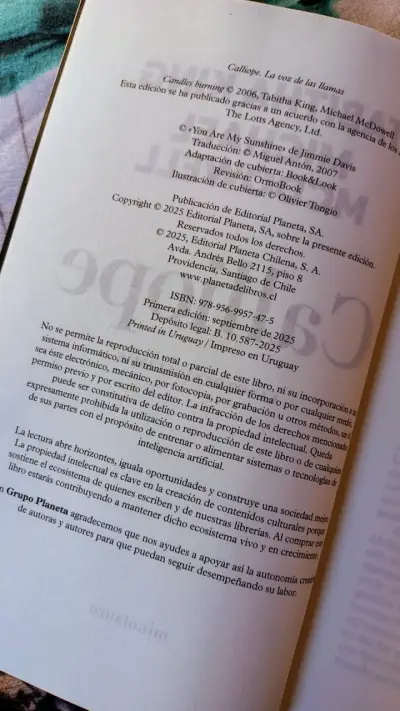 Libro Calliope de Michael Mcdowell y Tabitha King - miniatura 3