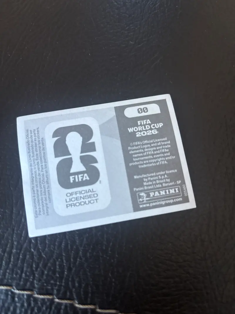 Estampa Panini clásica holográfica - 2