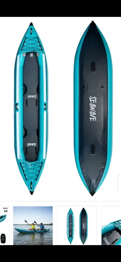 Kayak inflable 2 personas Seawave - miniatura 2