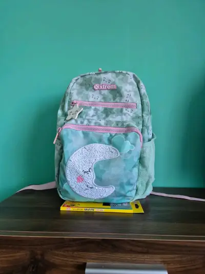 Mochila infantil Xtrem verde - miniatura 1