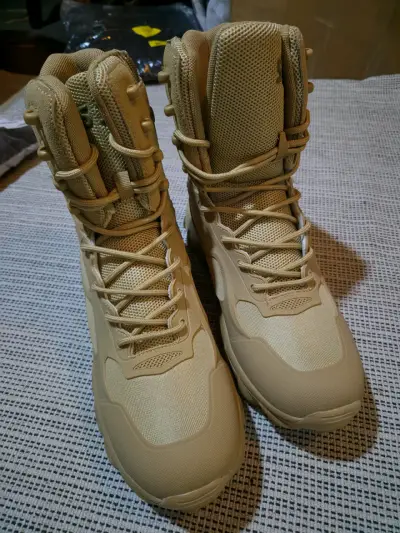 Botas tácticas beige hombre - miniatura 1