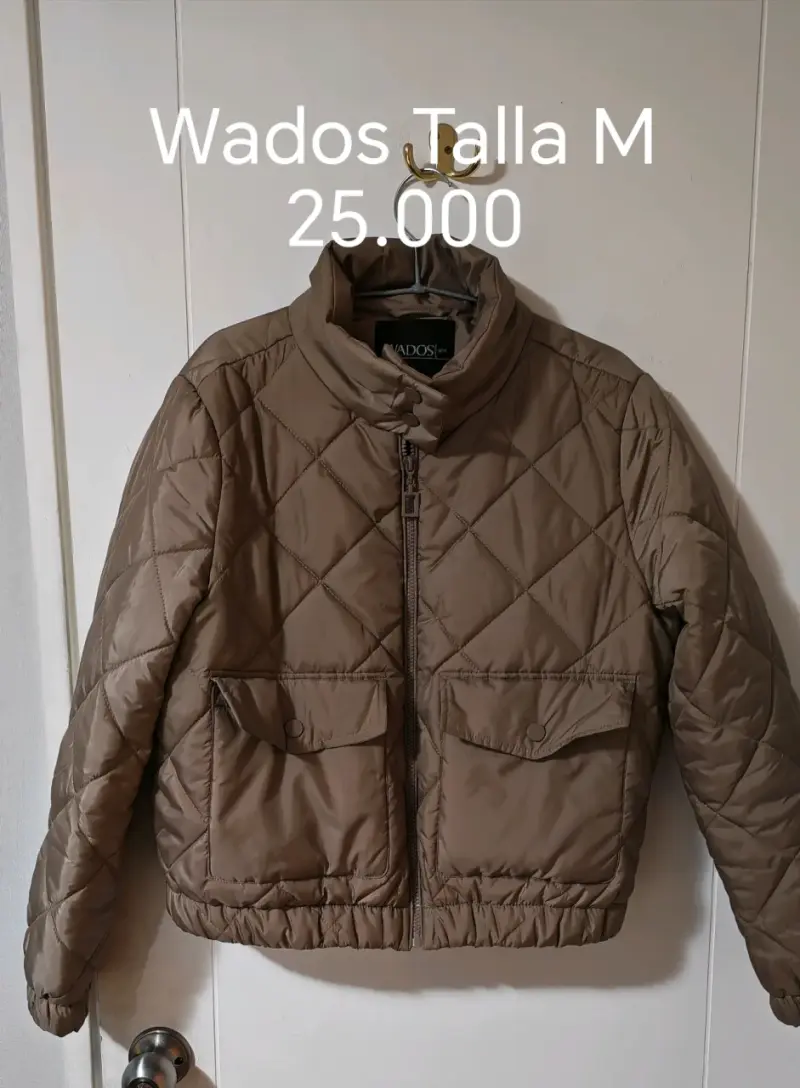 Chaqueta acolchada marrón Wados
