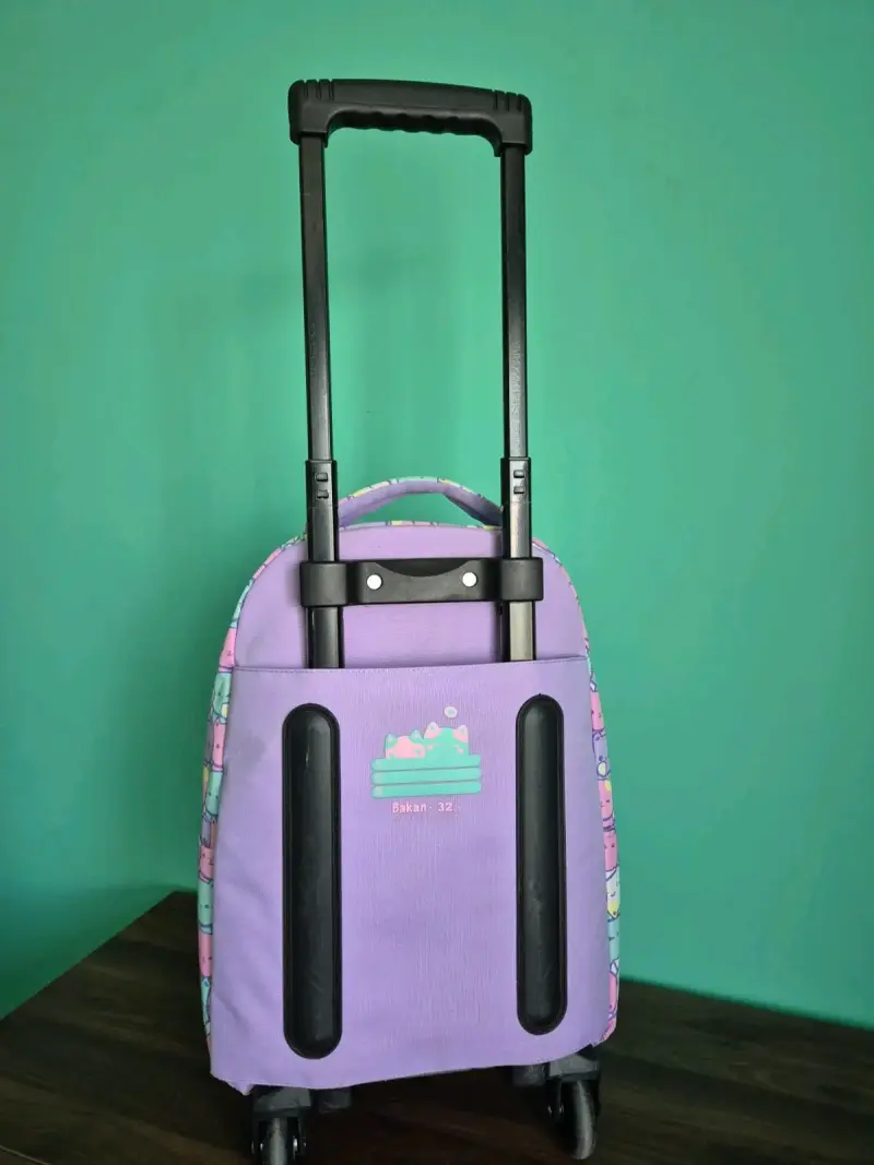 Mochila trolley gatitos colorida - 2