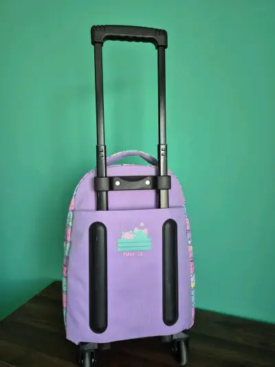 Mochila trolley gatitos colorida - miniatura 2