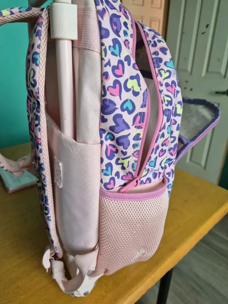 Mochila infantil con ruedas estampada - 4