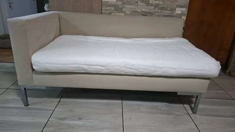 Sofá beige 2 cuerpos - 5