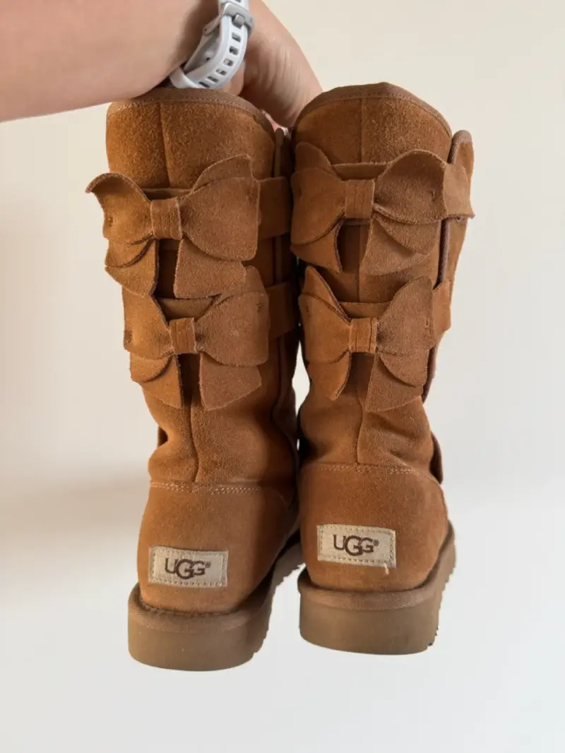 Botas de gamuza marrón - 2
