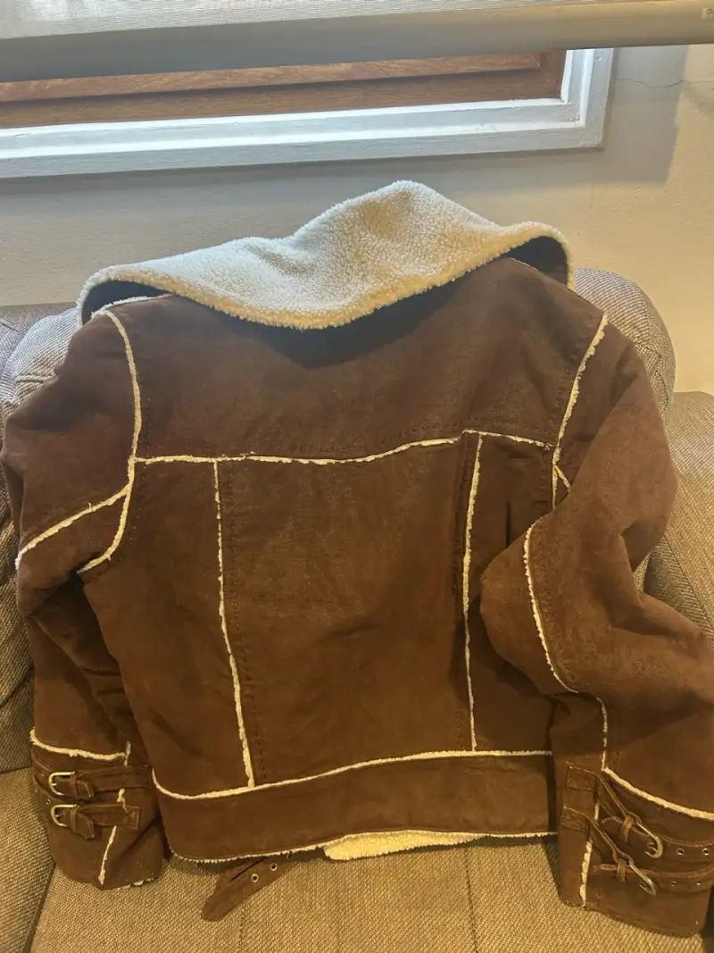 Chaqueta de gamuza con forro - 2