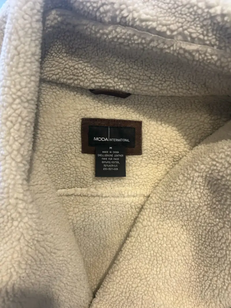 Chaqueta de gamuza con forro - 3