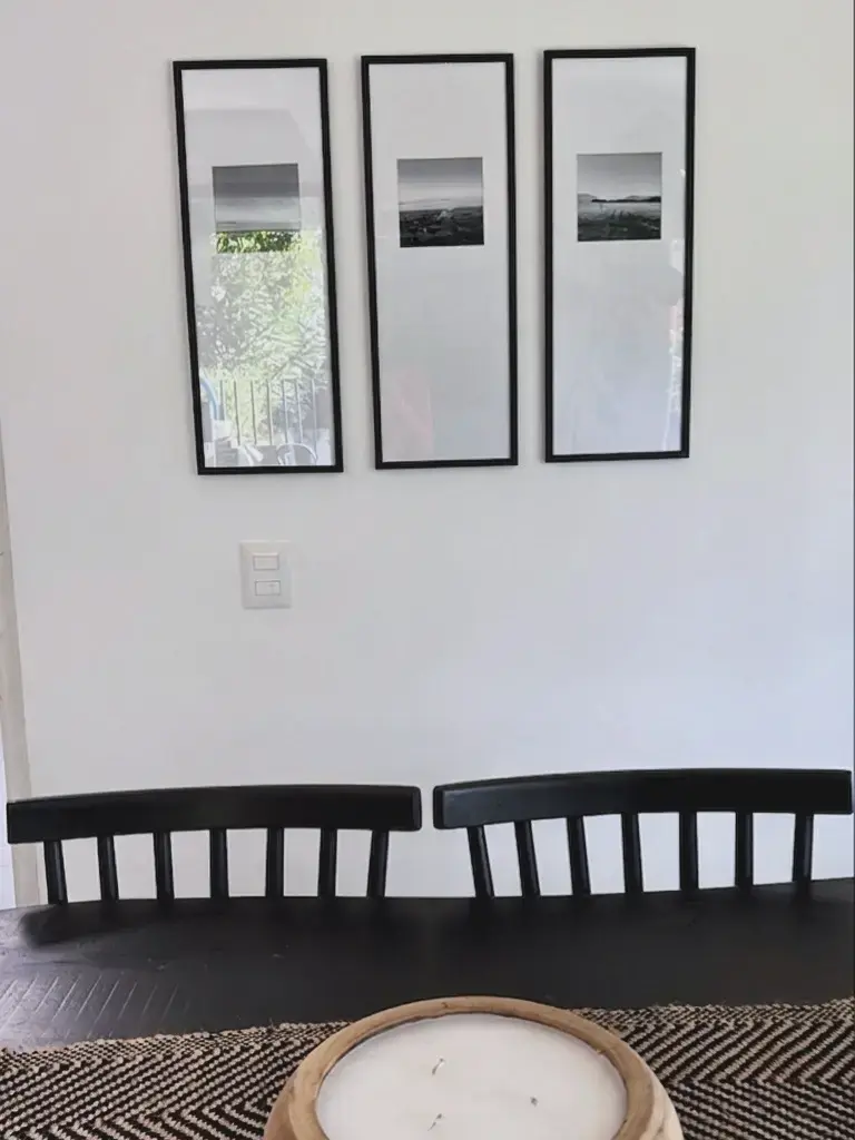 Juego de 3 cuadros minimalistas