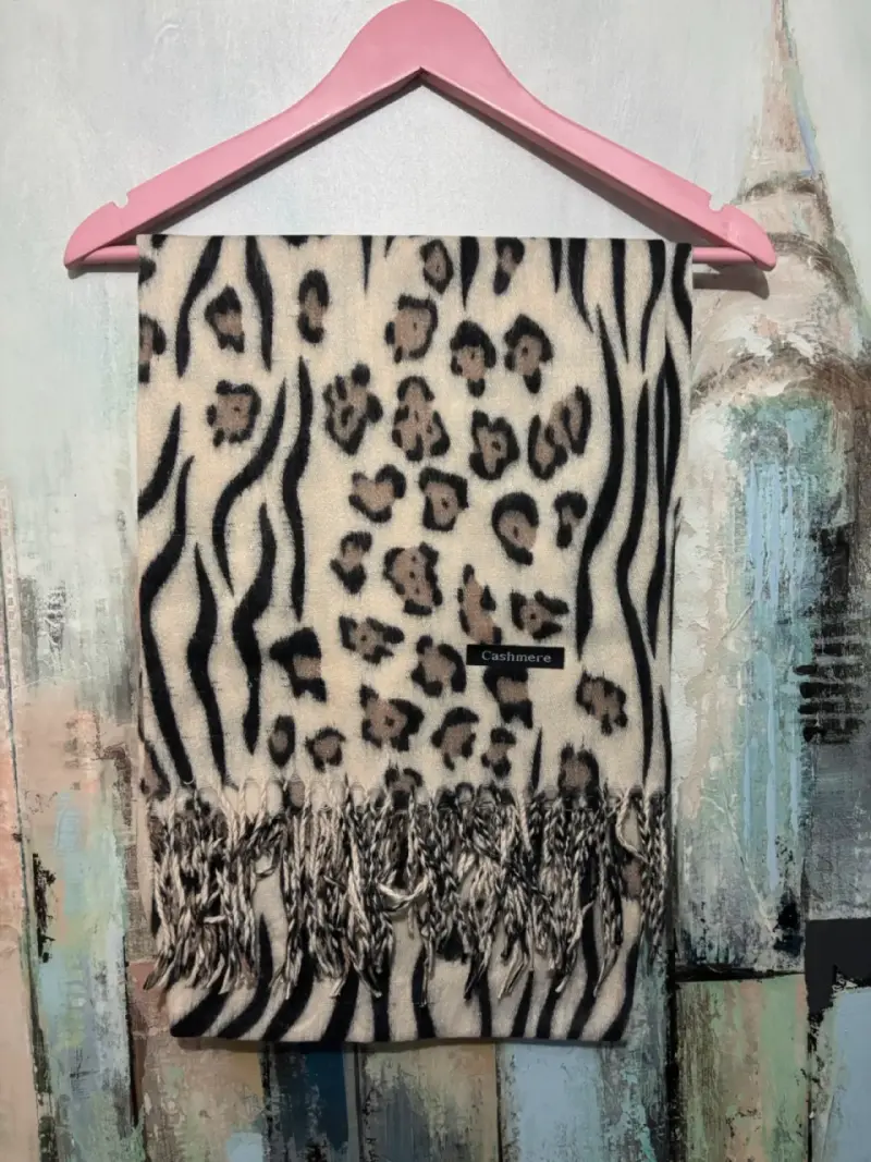 Bufanda estampado animal print - 1