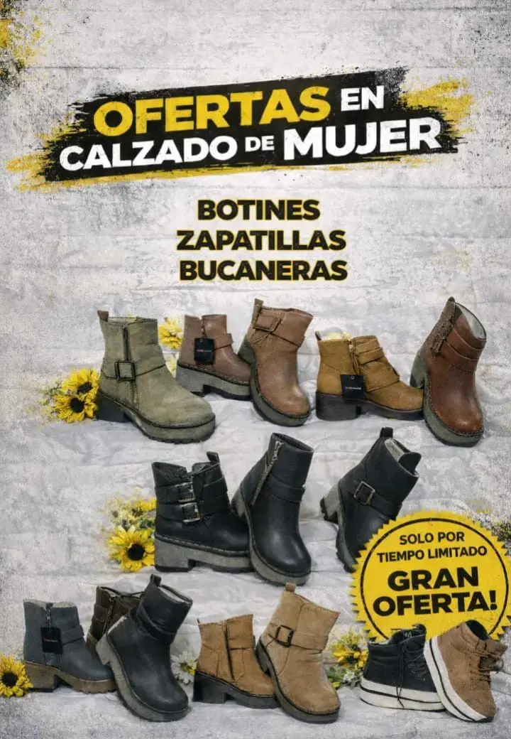 Botines para mujer en descuento
