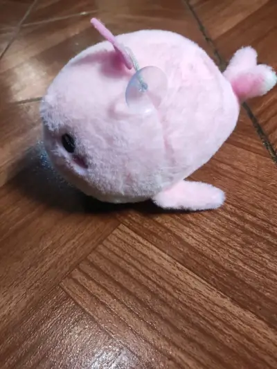 Peluche llavero rosa adorable - miniatura 4