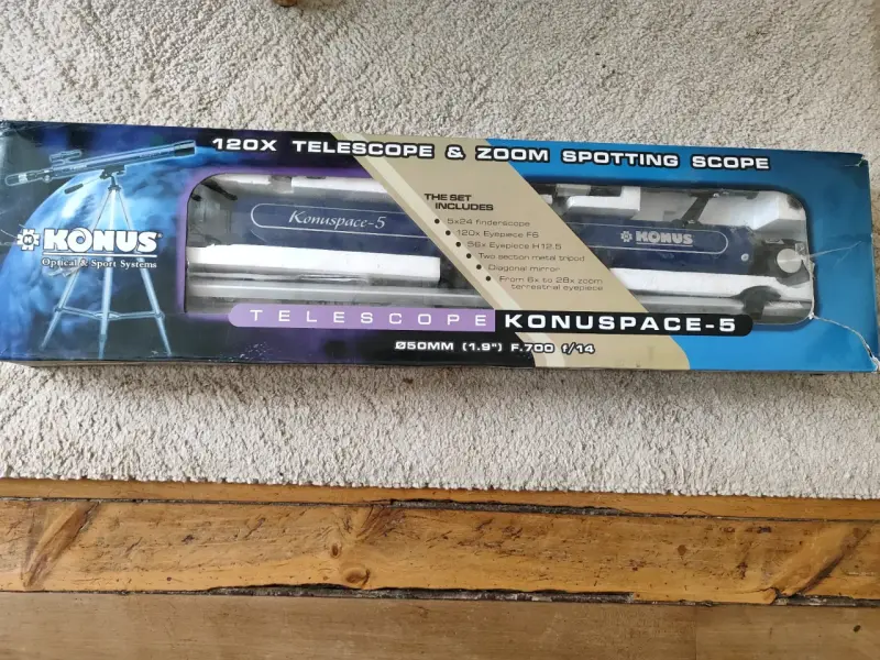Telescopio Konus Konuspace-5 120x