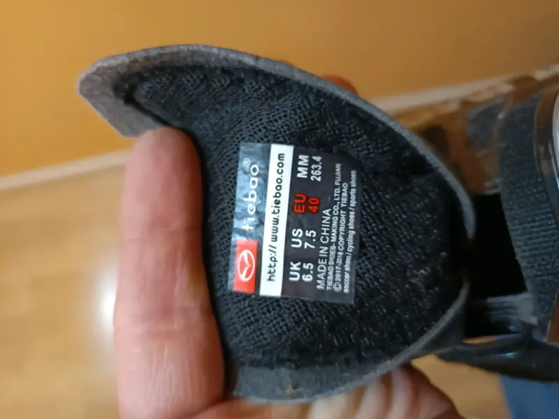 Zapatos MTB tiebao - 2