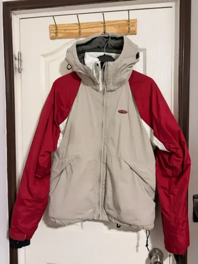 Chaqueta oakley roja y beige - miniatura 1