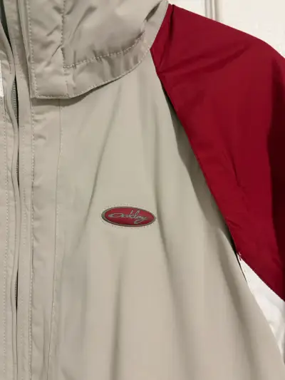 Chaqueta oakley roja y beige - miniatura 2