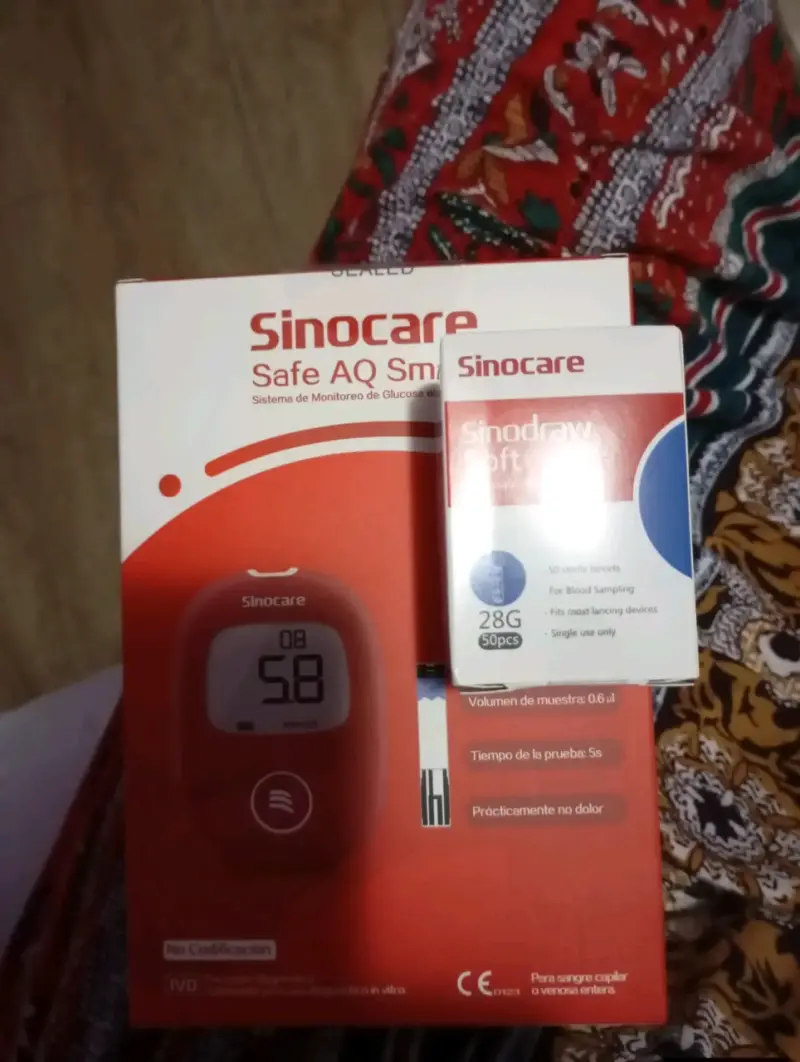 Monitor de glucosa Sinocare