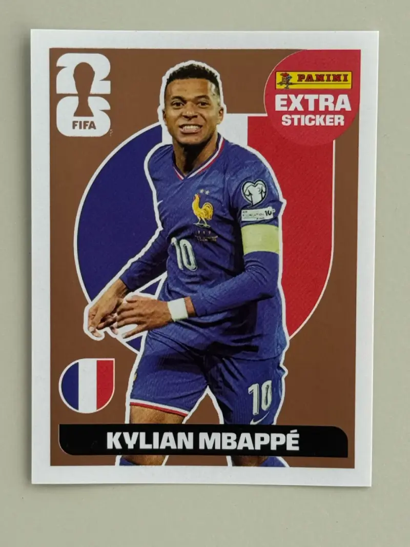 Lámina Panini Kylian Mbappé - 1