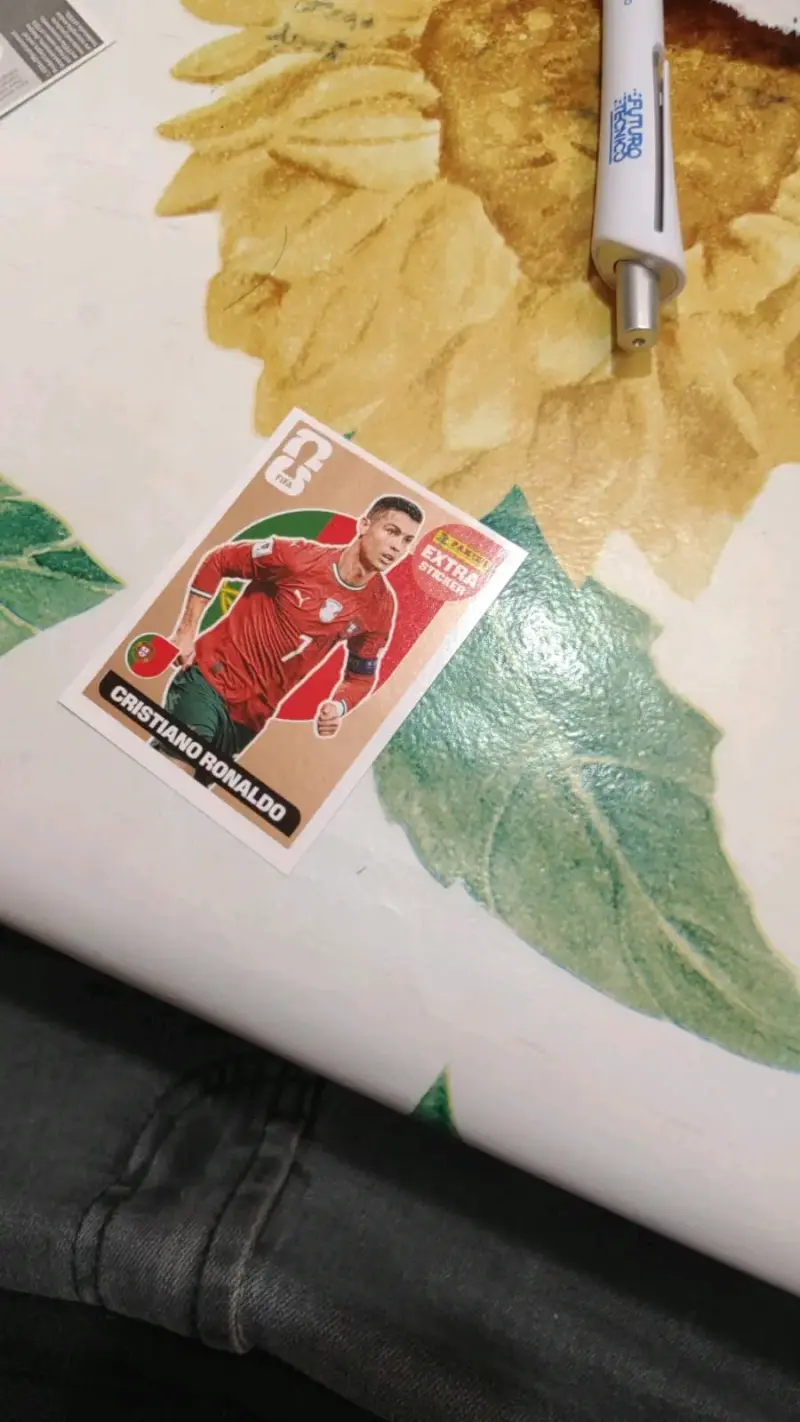 Lámina Panini Cristiano Ronaldo 2022 - 2