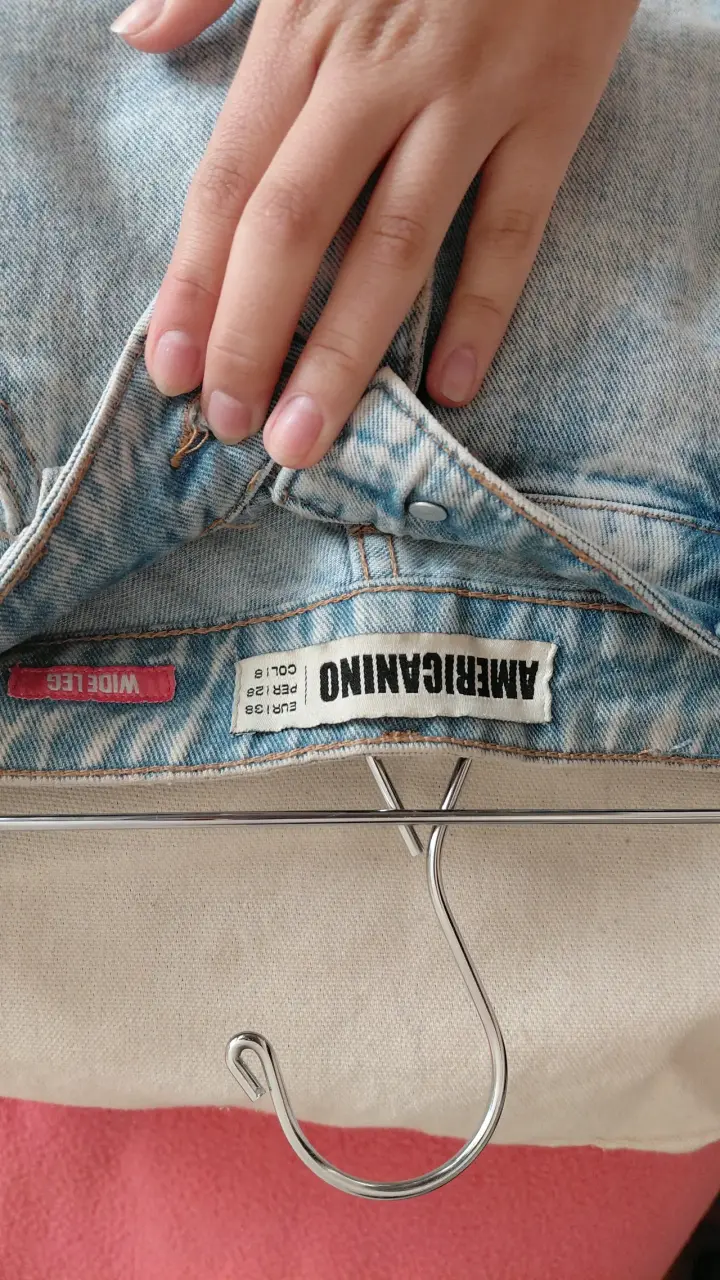 Jeans americanino celeste - 3