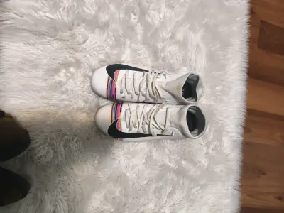 Zapatos de fútbol blancos Mercurial - miniatura 2