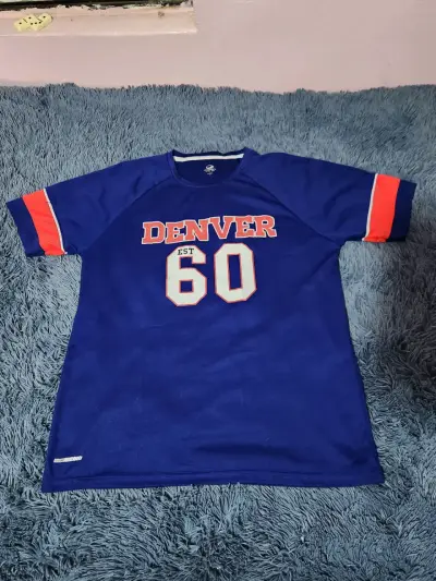 Polera deportiva azul Denver 60 - miniatura 1